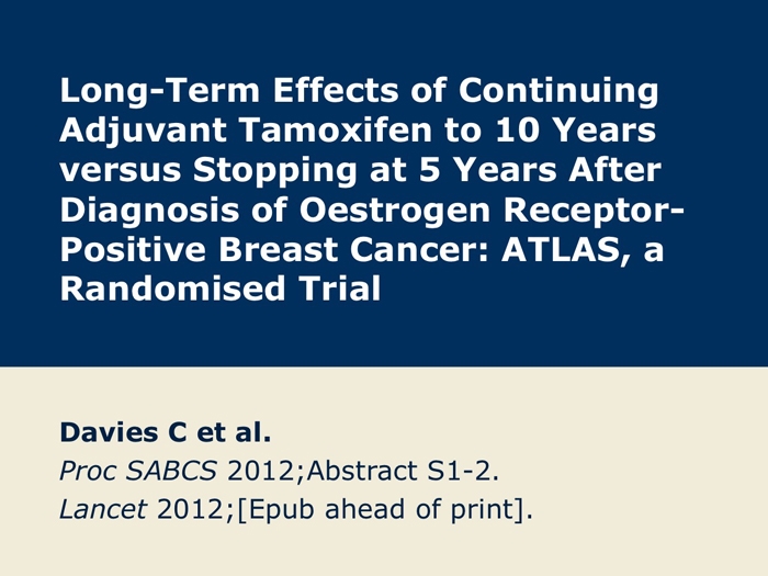 Atlas of breast cancer early detection